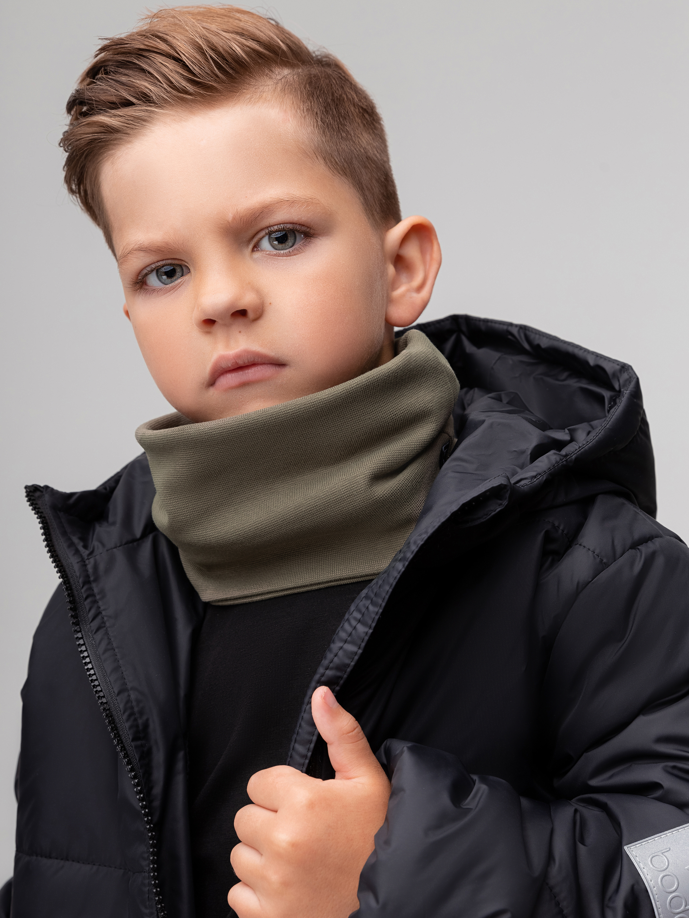 Снуд Bodo 12-107M_светлый хаки - фото 1