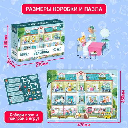 Пазл El BascoKids Больница классический