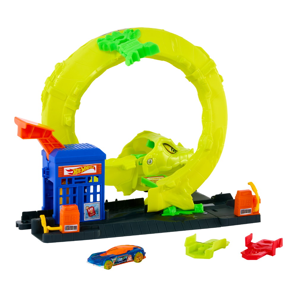 Трек Hot Wheels Snake Spiral Attack JBM63 JBM63 - фото 4