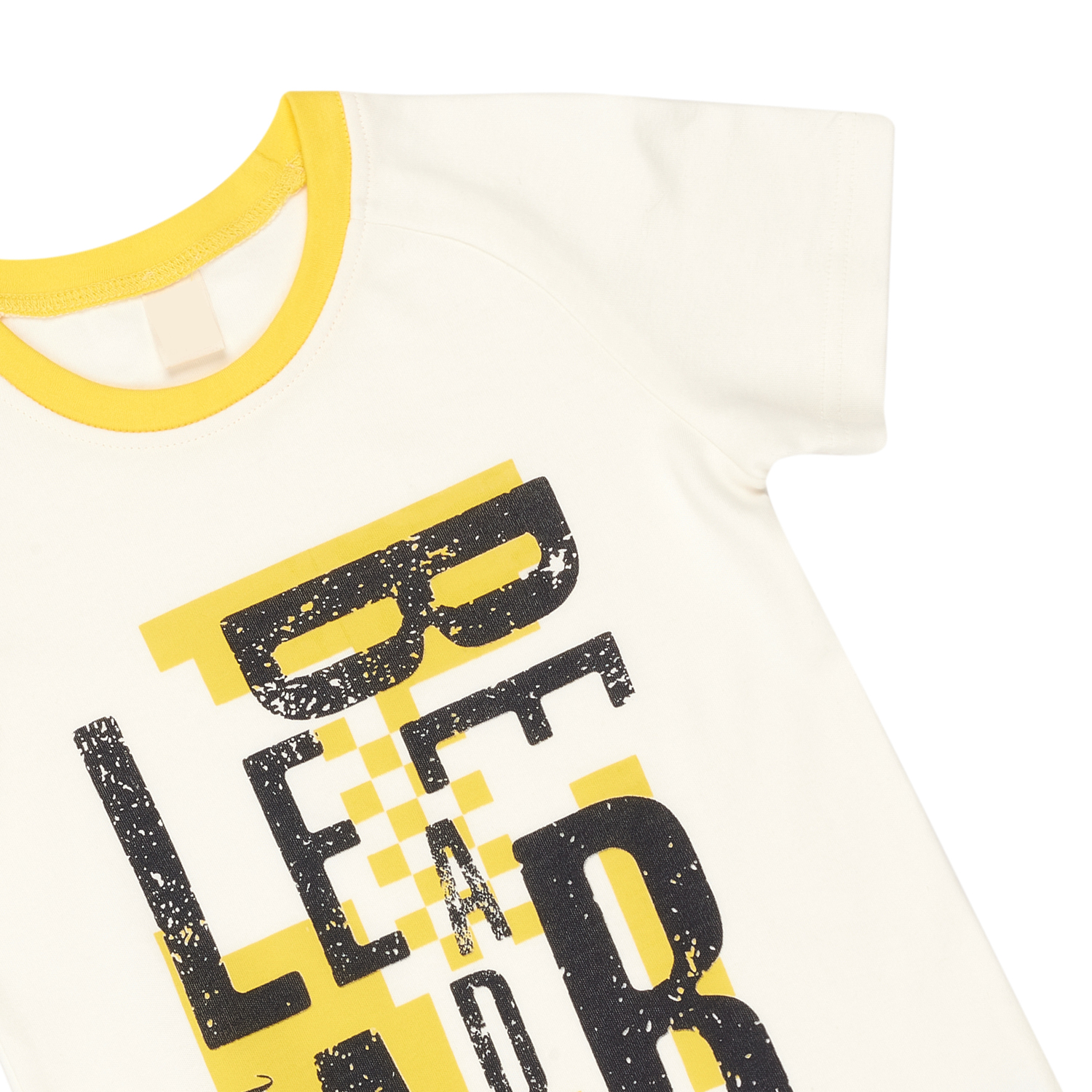 Футболка Lucky Child 95-26/2-7/молочный - фото 9