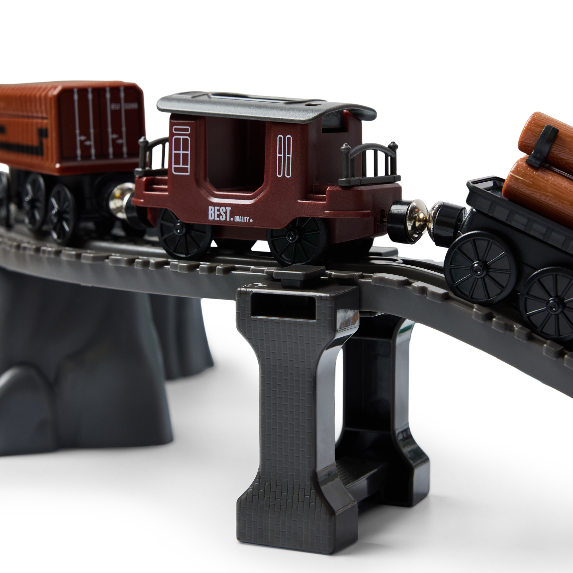 Набор железнодорожный Happy Baby 331995_grey - фото 15