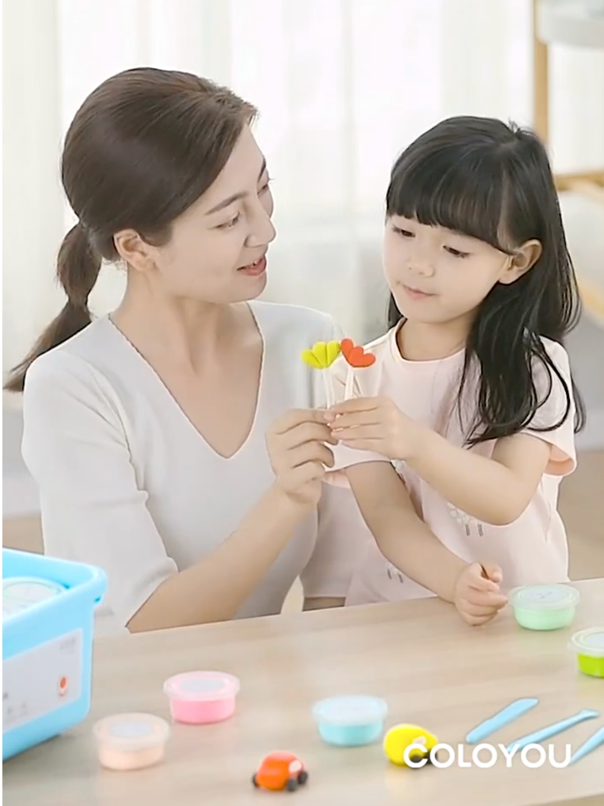 Пластилин COLOYOU премиум качество воздушный, легкий 24 цв. - фото 15