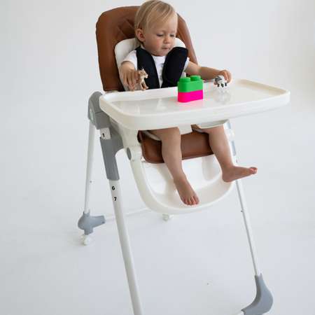 Стульчик для кормления Grown Up Baby High Chair Brown классический