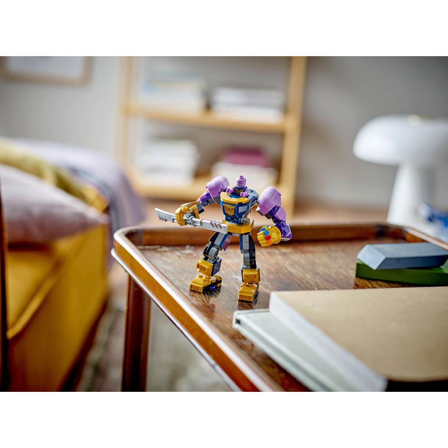 Конструктор LEGO Marvel Super Heroes Меховая броня Таноса блочный - фото 7