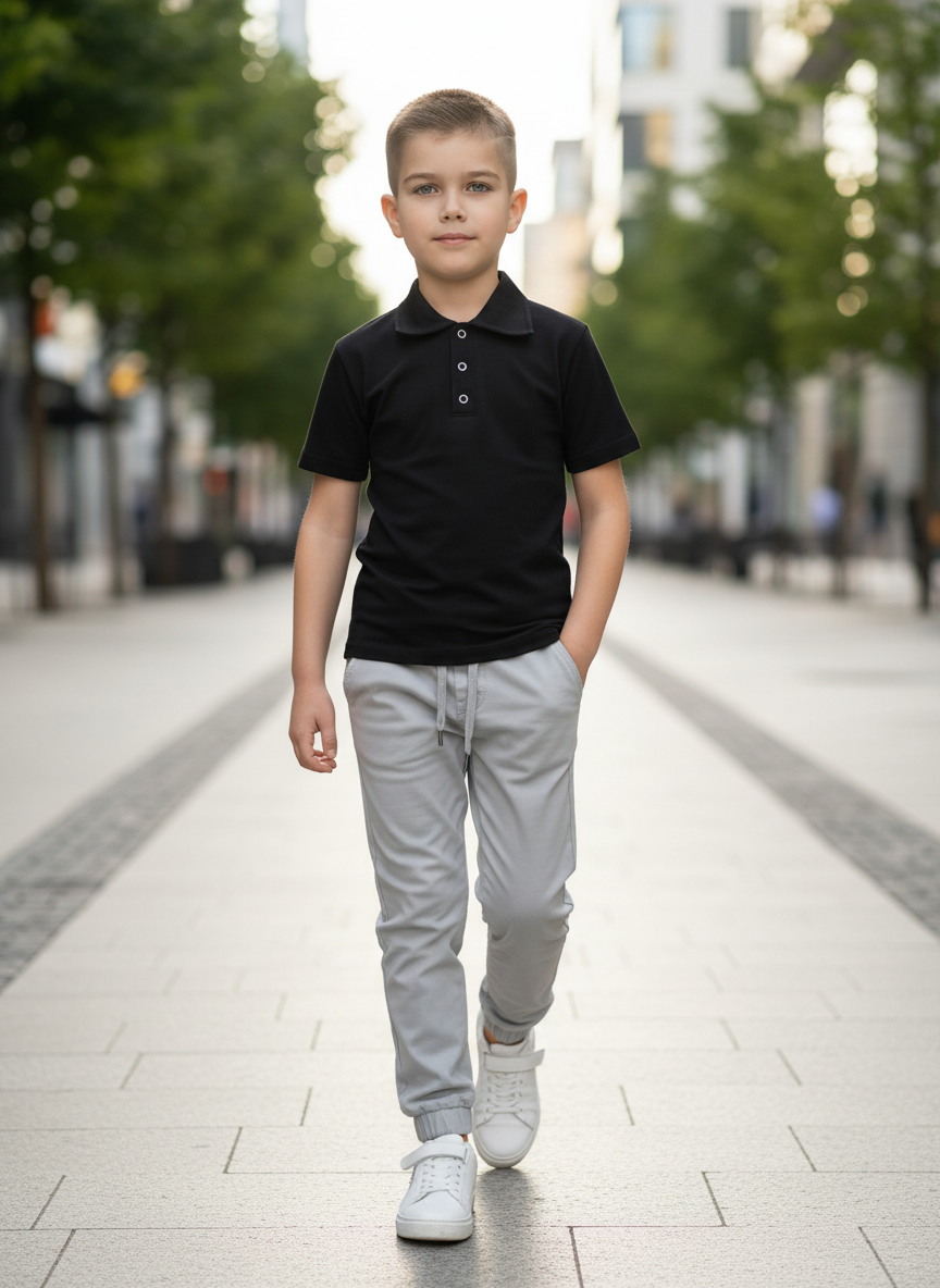 Поло Утенок 659 черный - фото 4