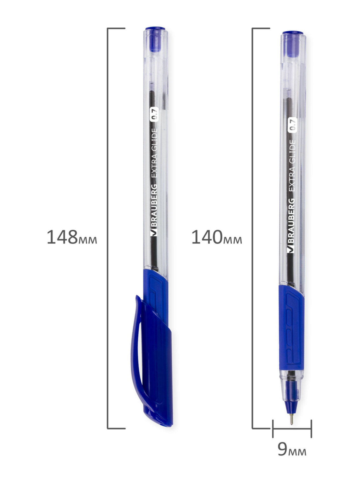 Ручка шариковая Brauberg 12 шт. - фото 14