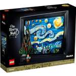 Конструктор LEGO Ideas Винсент Ван Гог Звёздная ночь