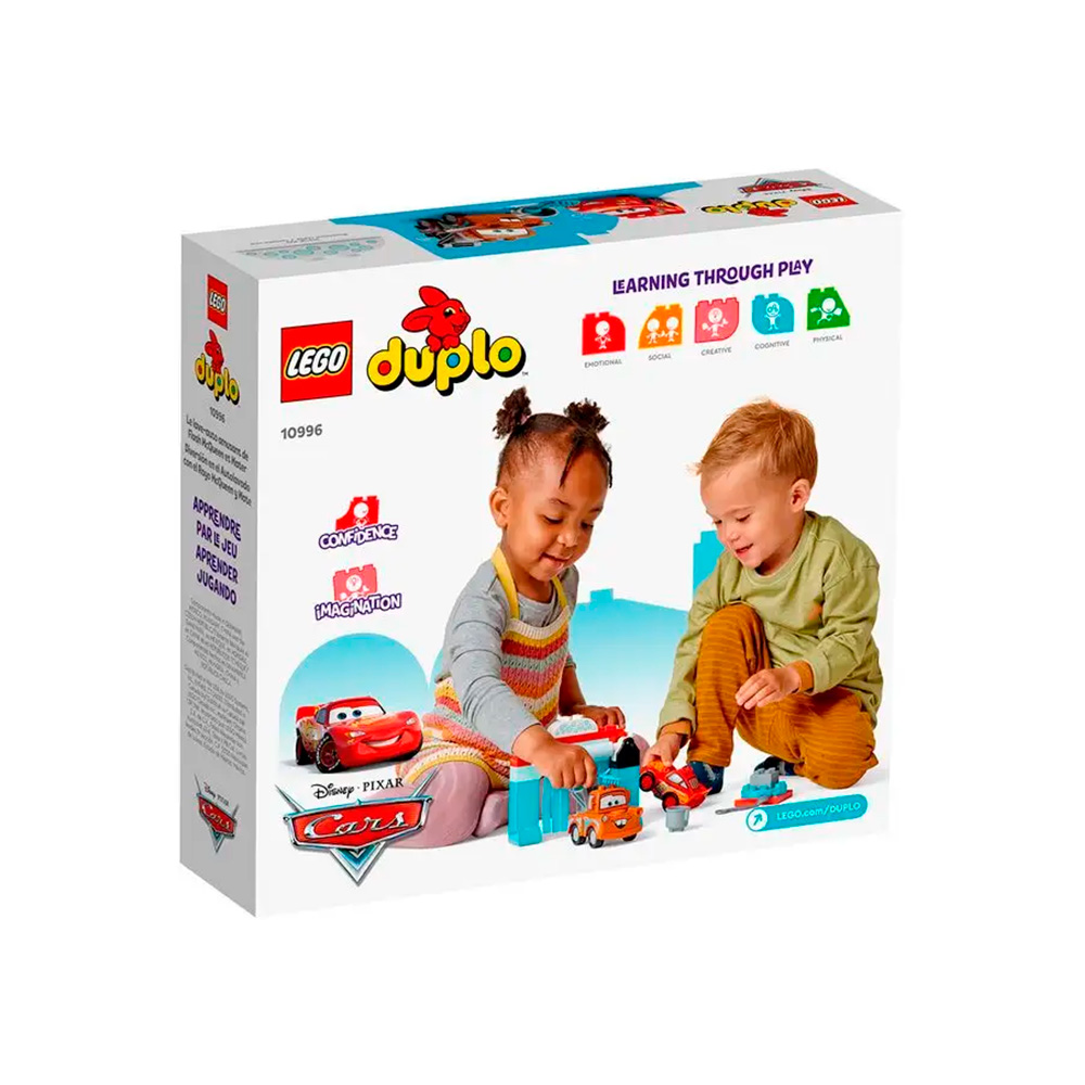 Конструктор LEGO DUPLO Молния МакКуин на автомойке 29 дет. - фото 3