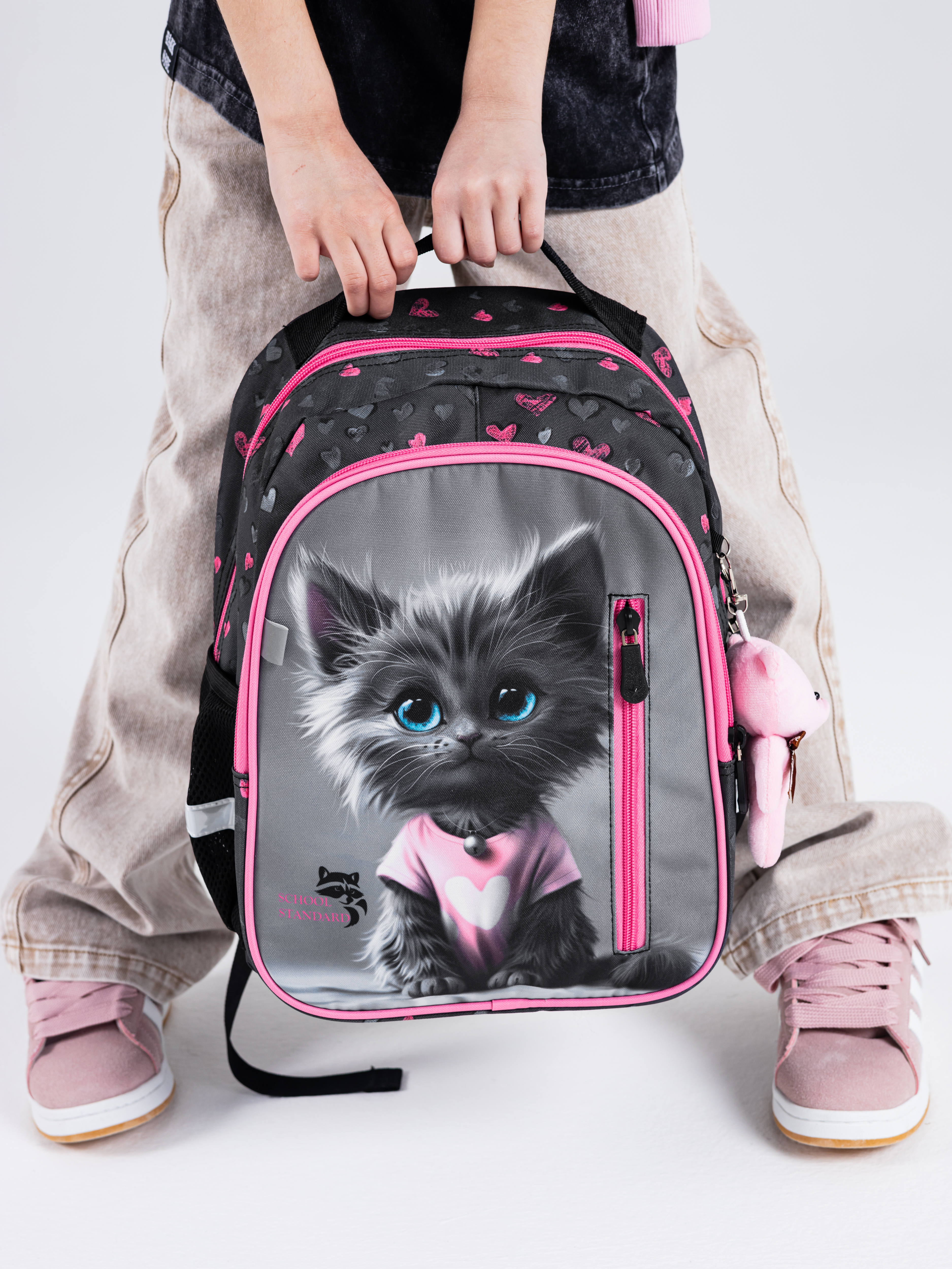 Рюкзак School Standard первокласснику набор 4 в 1 - фото 2