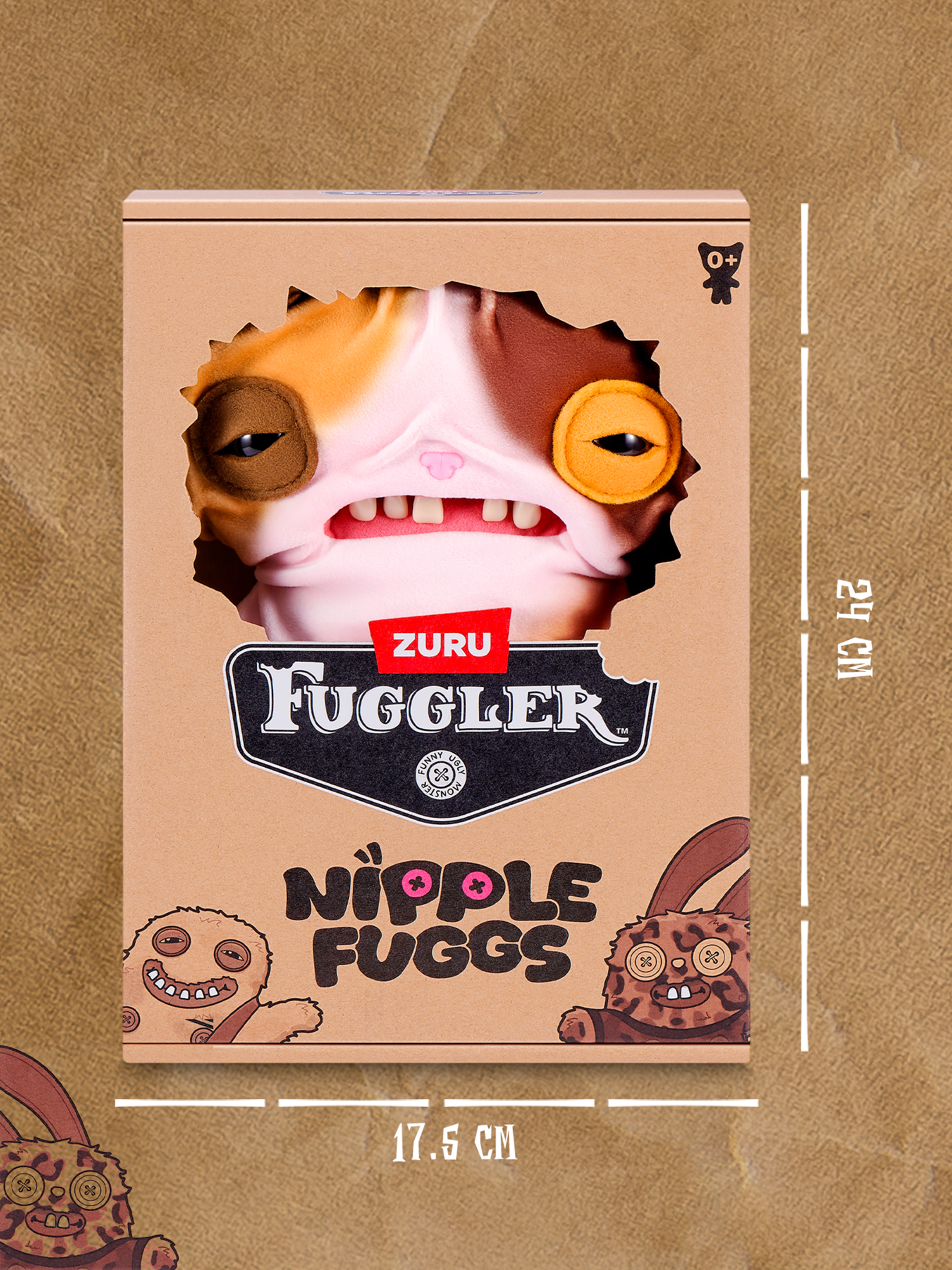 Мягкая игрушка Zuru FUGGLER Оторвы Морщулик - фото 3