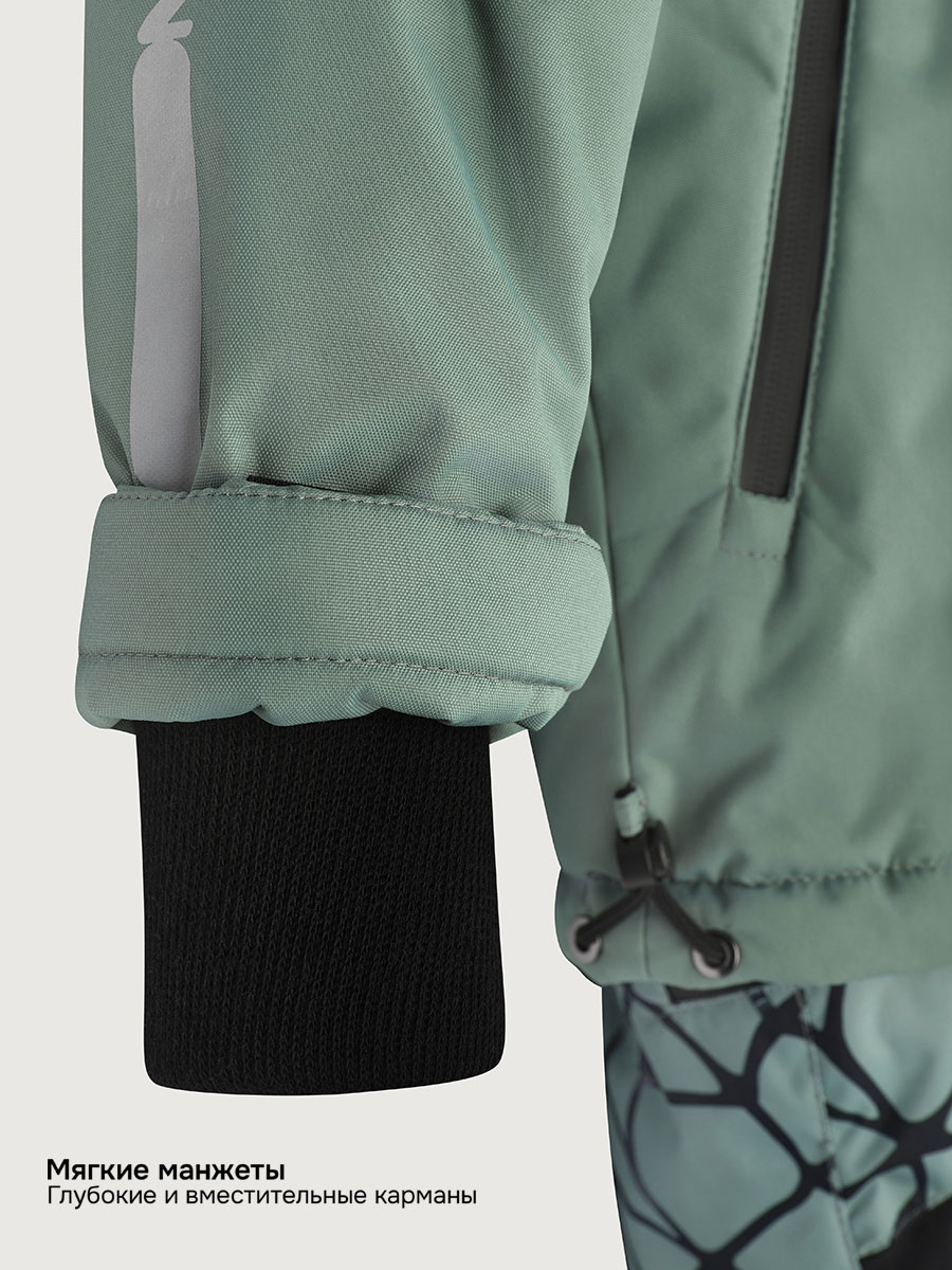 Костюм NIKASTYLE 7з3125 полынь - фото 15