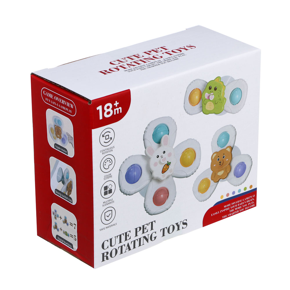 Игрушка Игроленд сортер спиннер Крутящиеся фигурки - фото 9