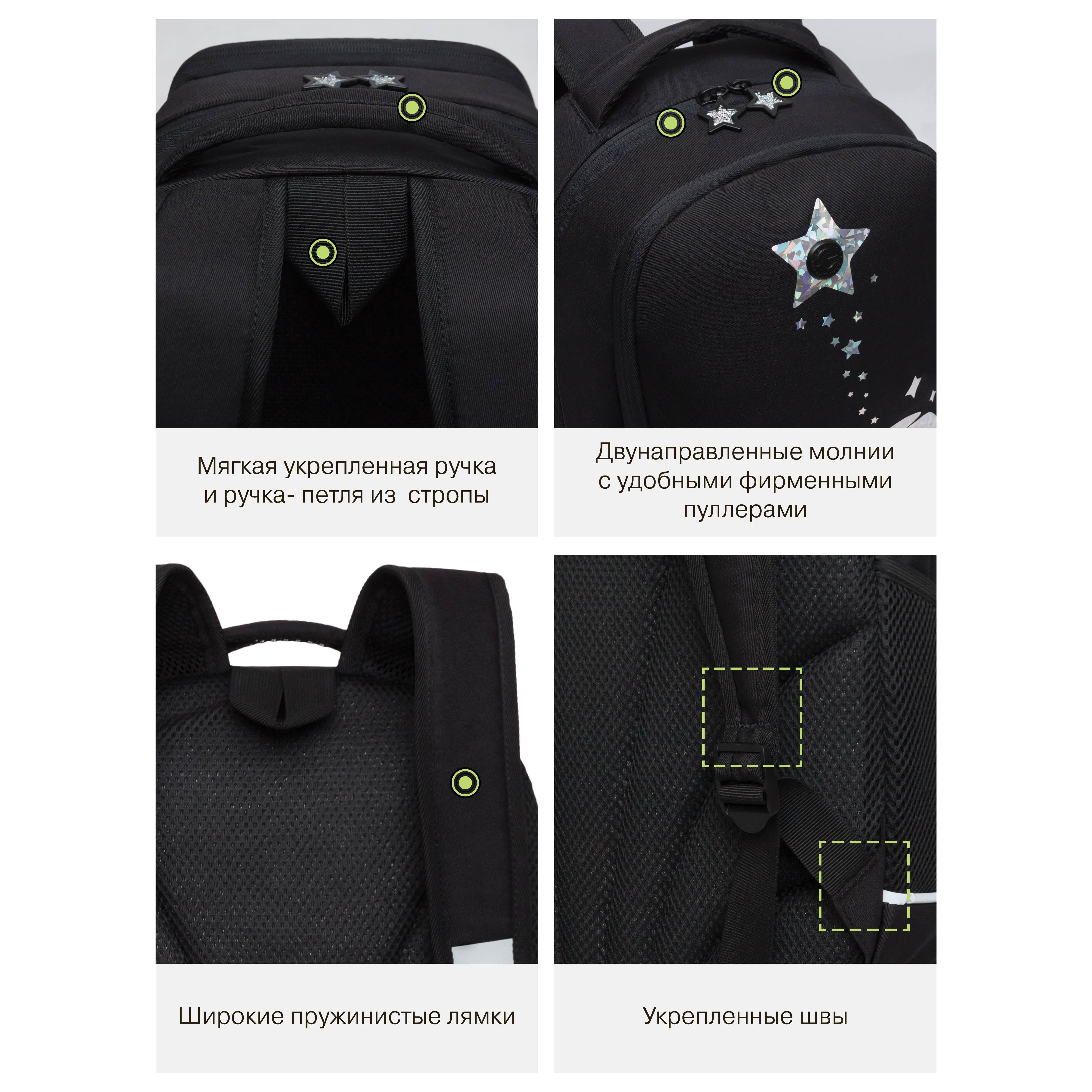 Рюкзак Grizzly для девочки - фото 10