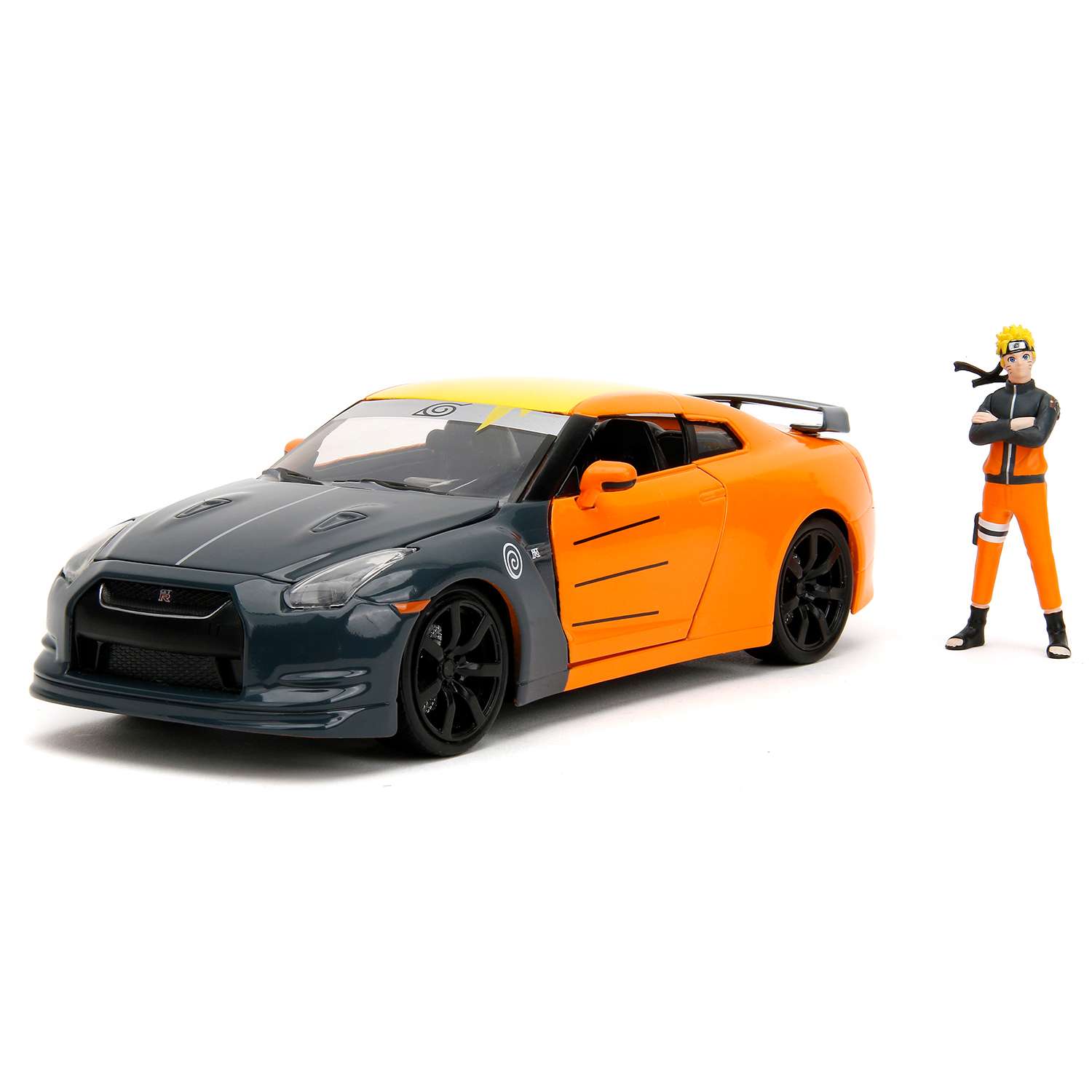 Автомобиль Jada Nissan GTR with Naruto 1:24 ТоуR265 - фото 1