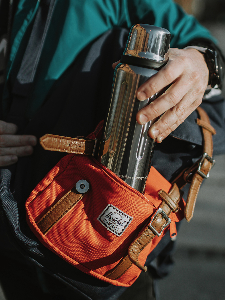 Термос 470 мл для напитков Flask Bobber зеркальный - фото 9