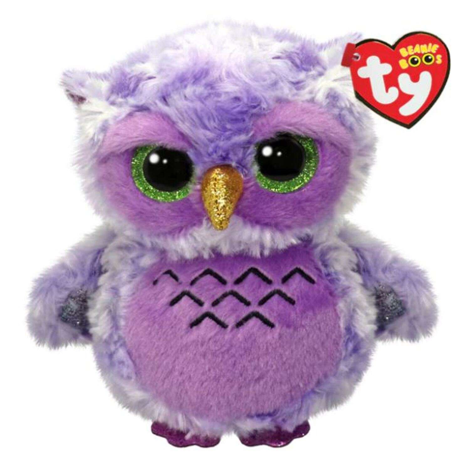 Мягкая игрушка TY сова Owlivia 15 см - фото 1