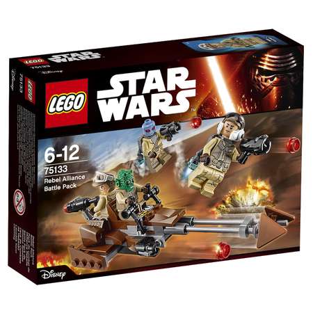 Конструктор LEGO Star Wars Боевой набор Повстанцев блочный