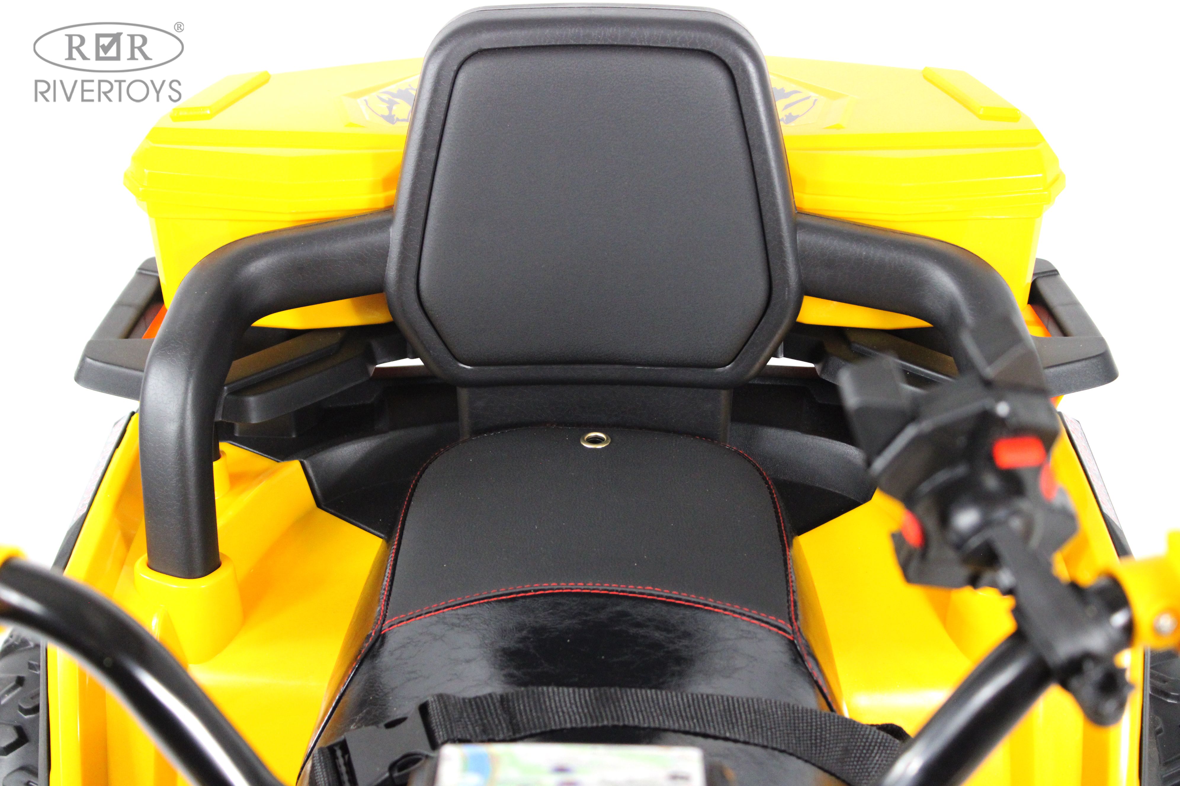 Электромобиль RIVERTOYS Z111ZZ-NEW-YELLOW С пультом ДУ - фото 18