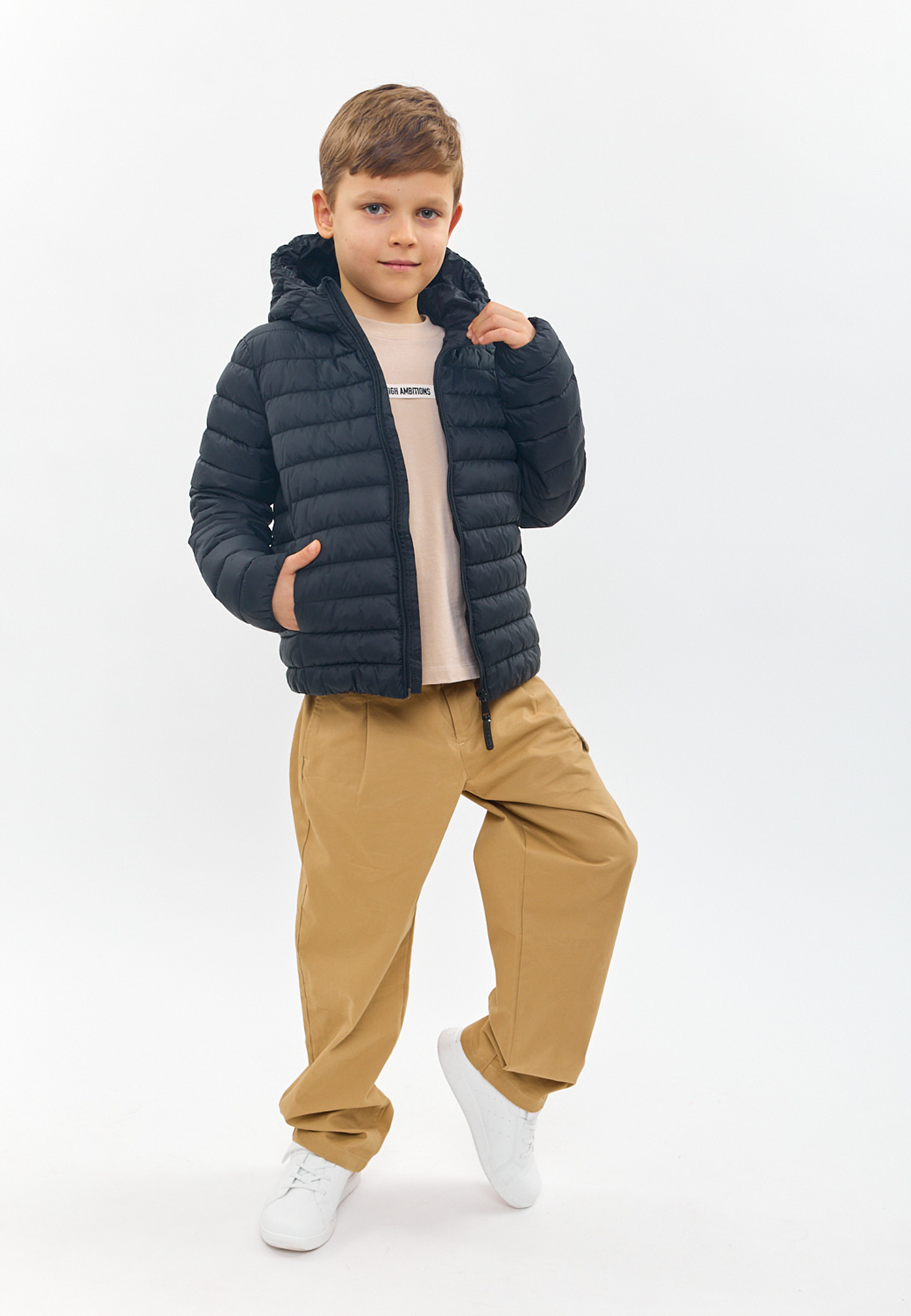 Куртка Stylish AMADEO AJ-7507-черный - фото 5