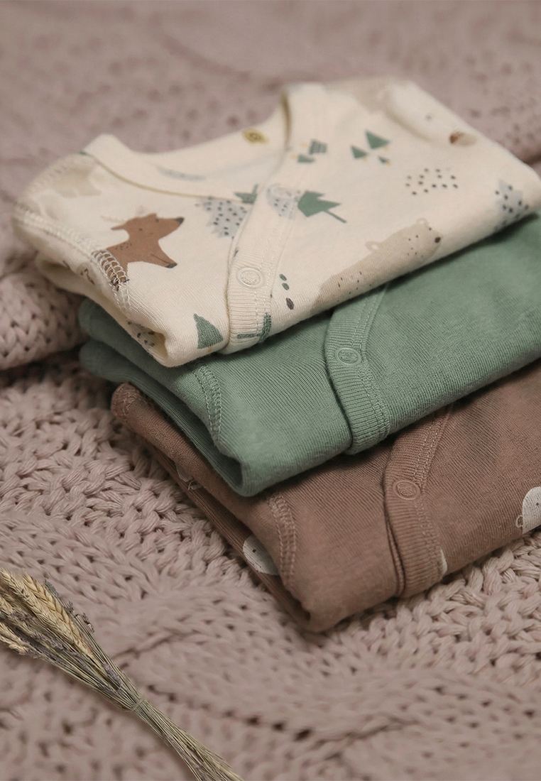 Распашонка 3 шт YOULALA 1204206001 - фото 4