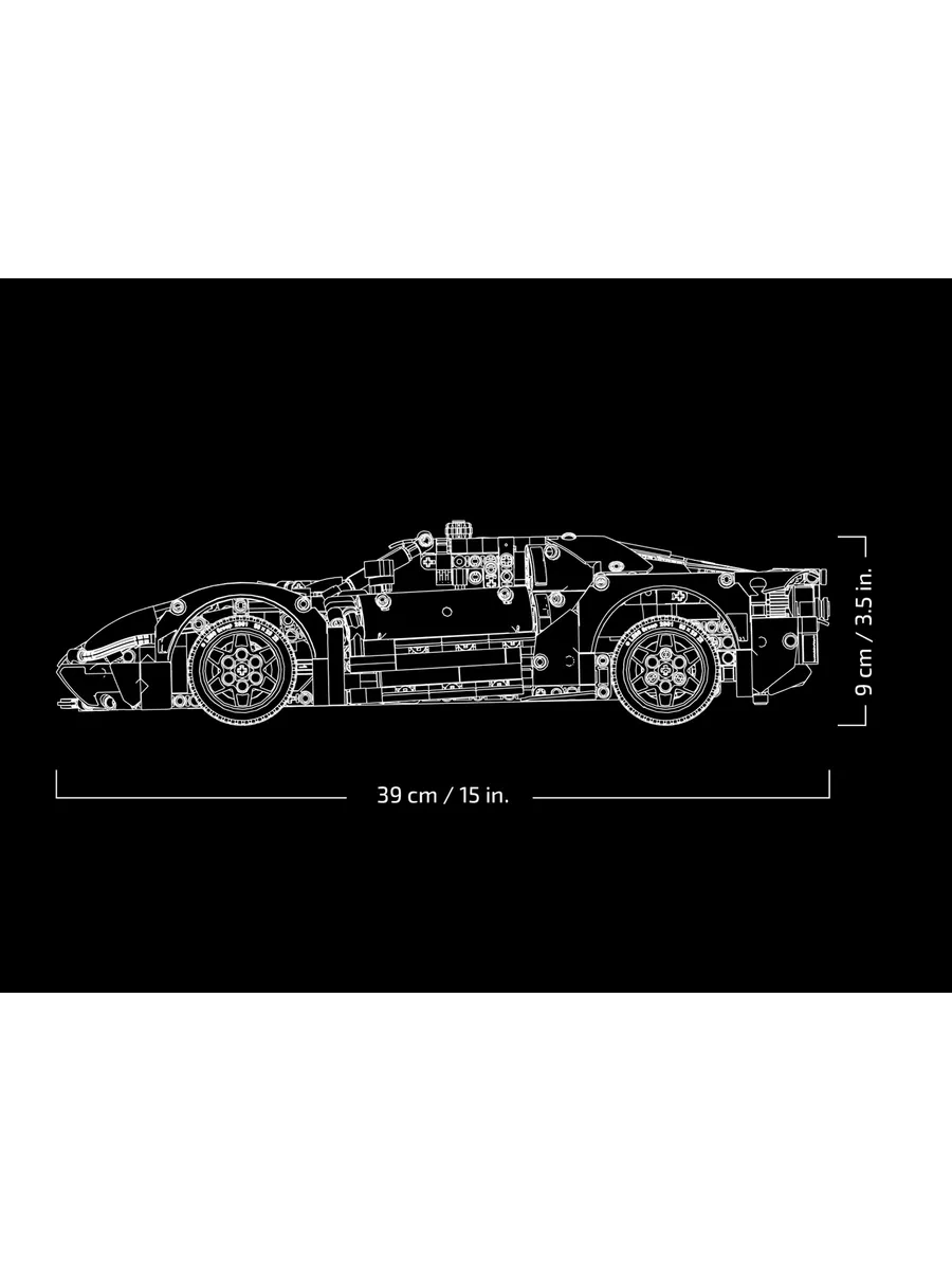 Конструктор LEGO Technic 1466 дет. - фото 9
