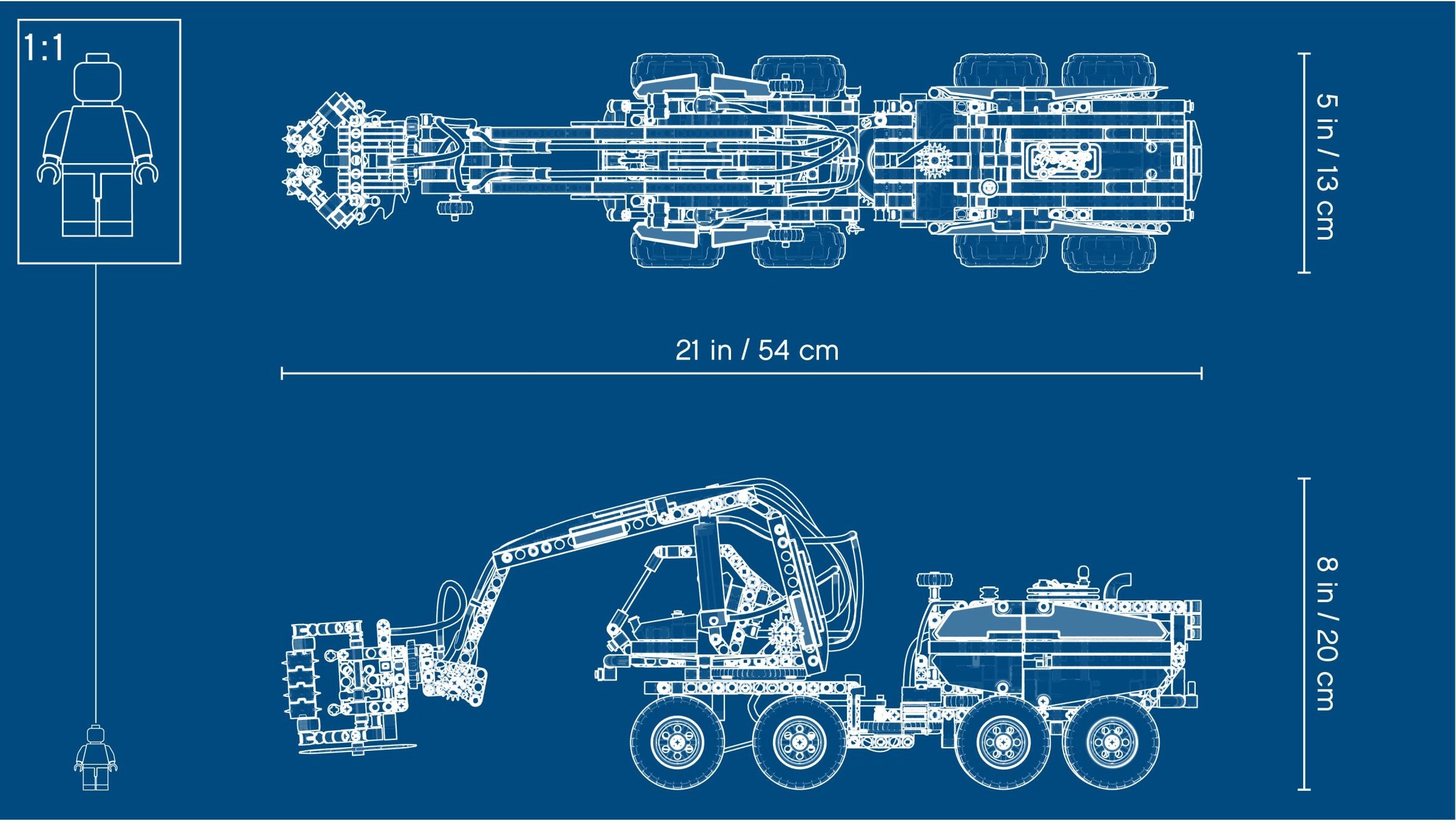 Конструктор LEGO Technic 42080 1003 дет. - фото 5