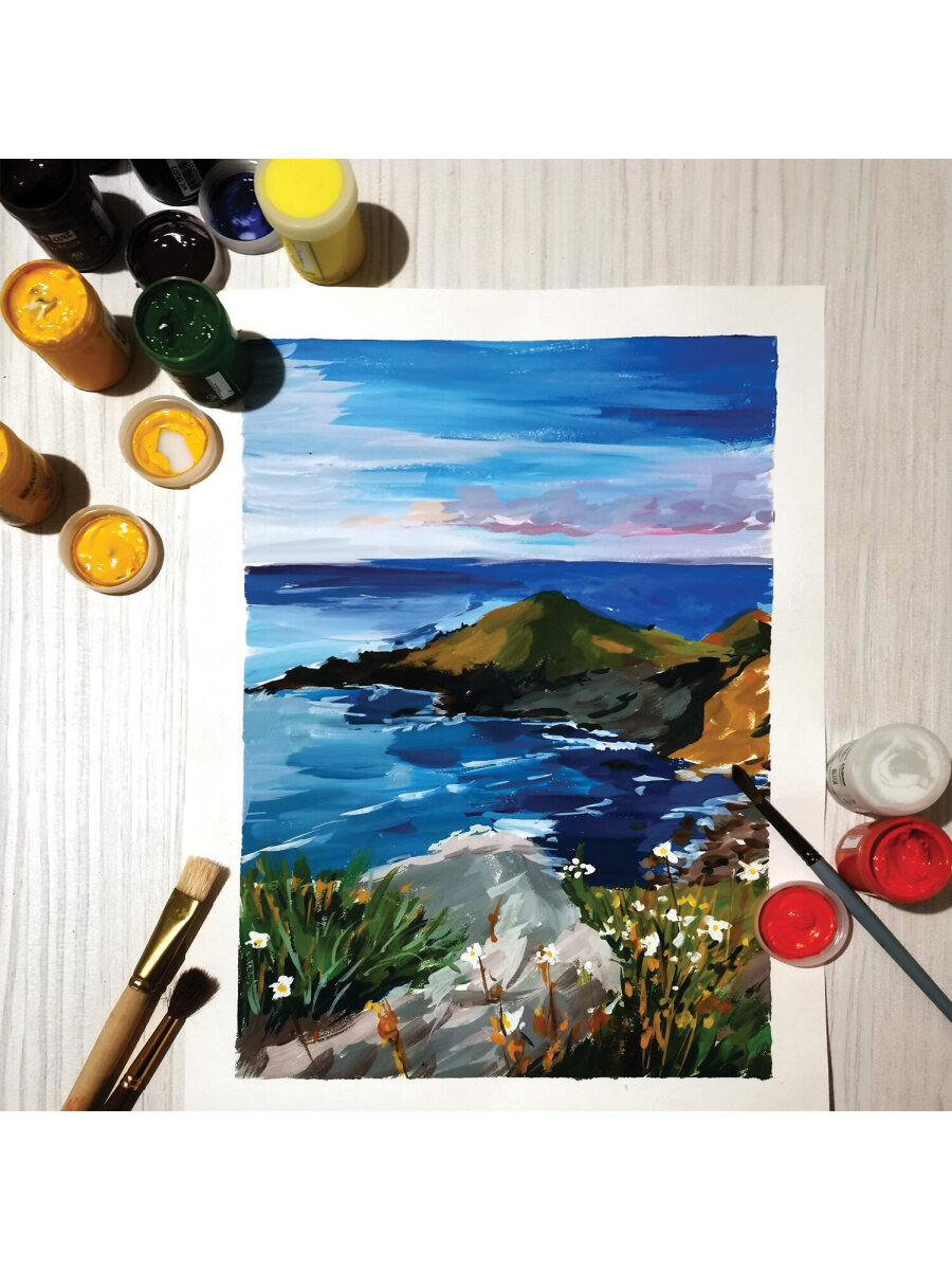 Краски гуашь Brauberg 12 цв. - фото 12