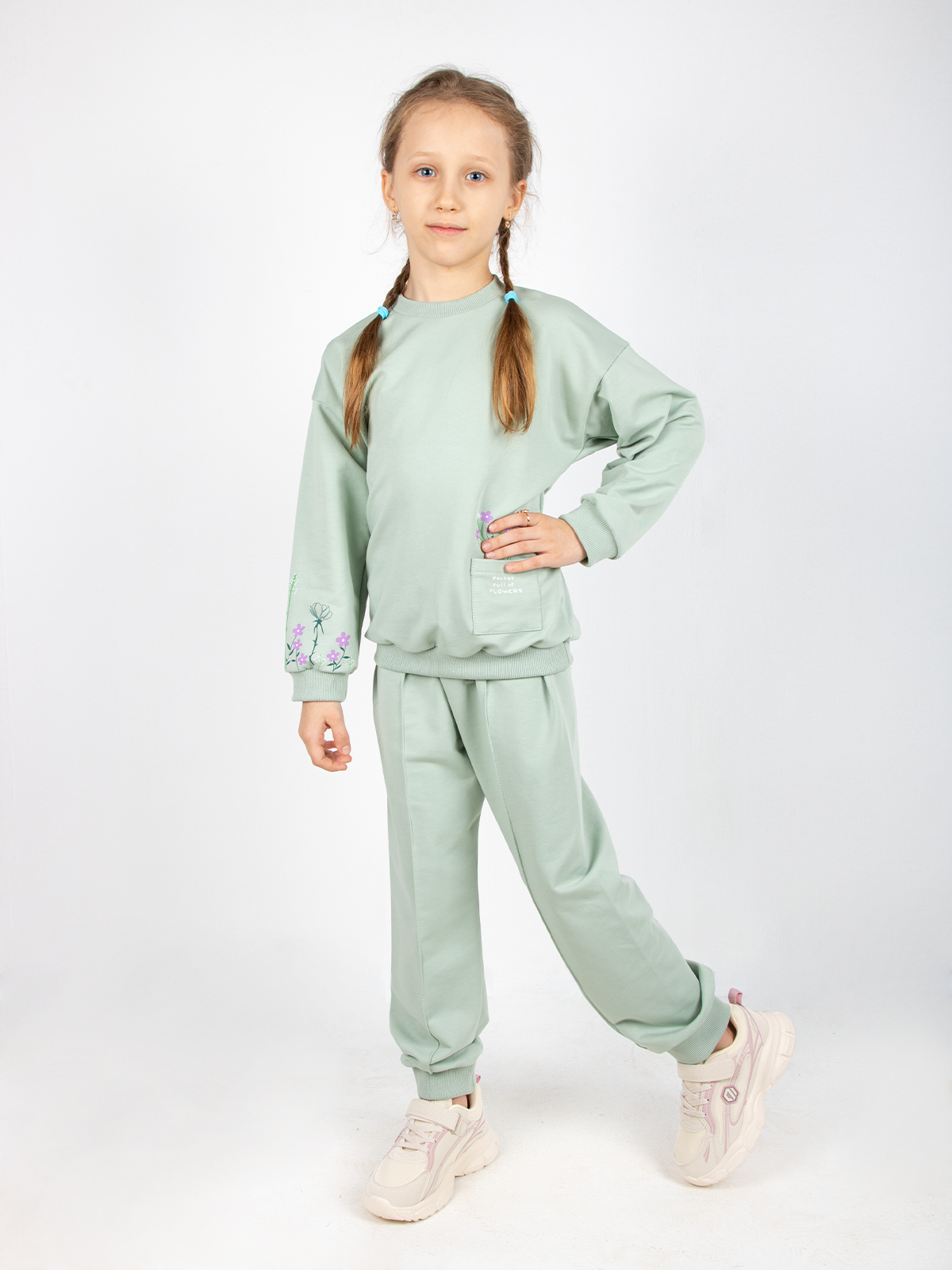 Костюм Осьминожка 418-428п/мята - фото 1