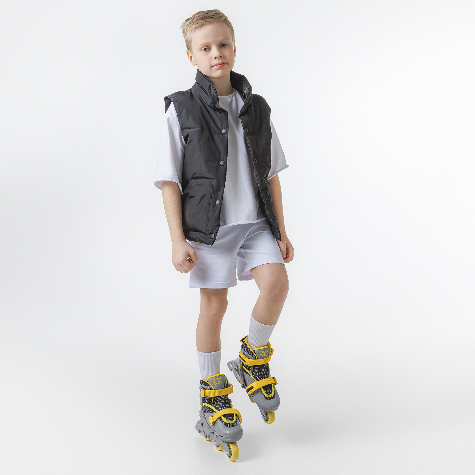 Роликовые коньки Amarobaby 25-28 - фото 19