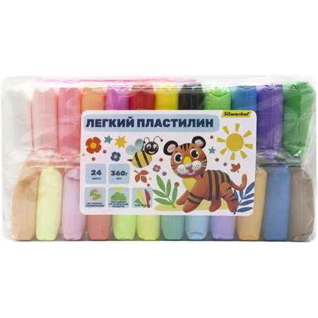 Пластилин Silwerhof 24 цв.