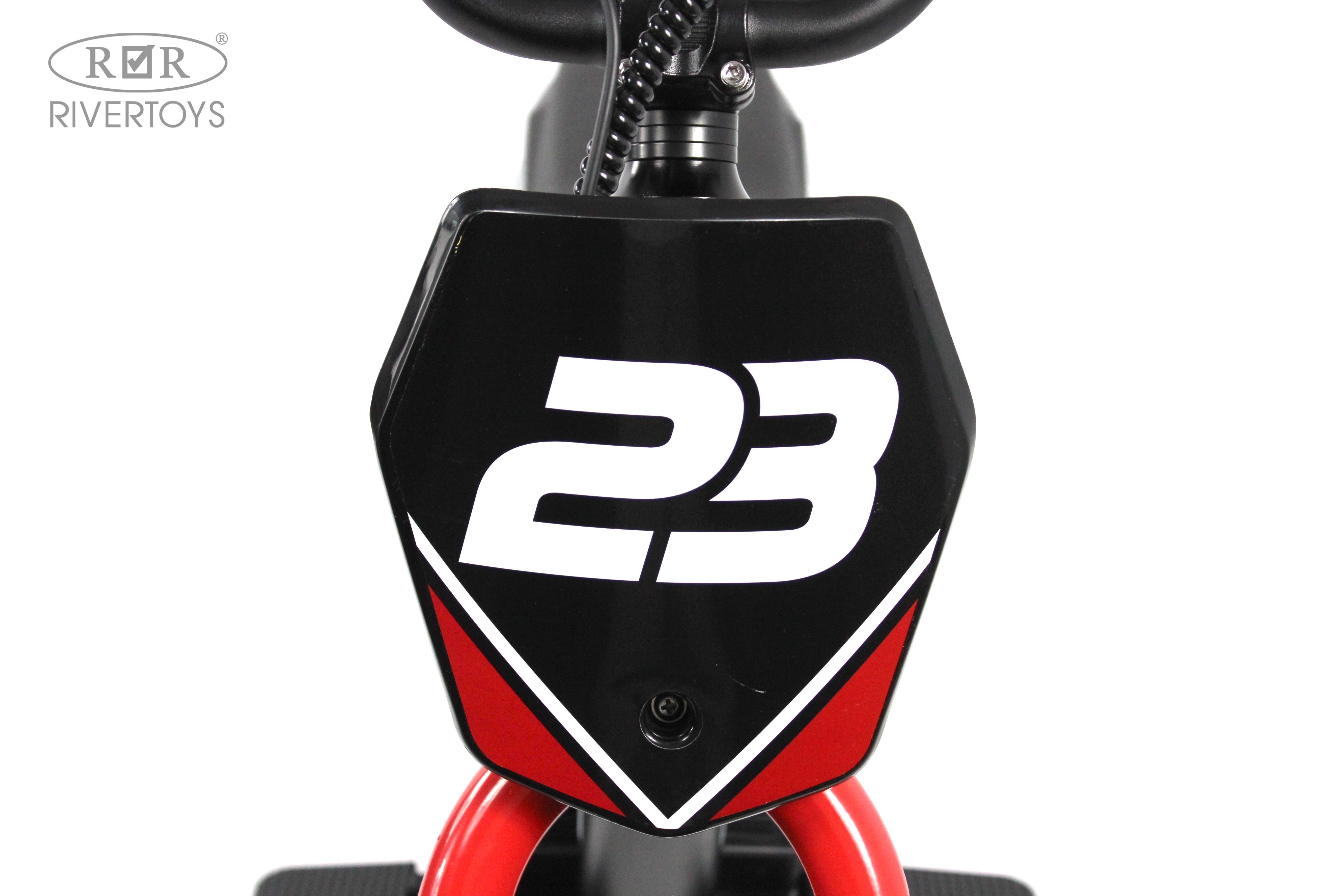 Электромотоцикл RIVERTOYS A001AA-MOTO-RED - фото 5