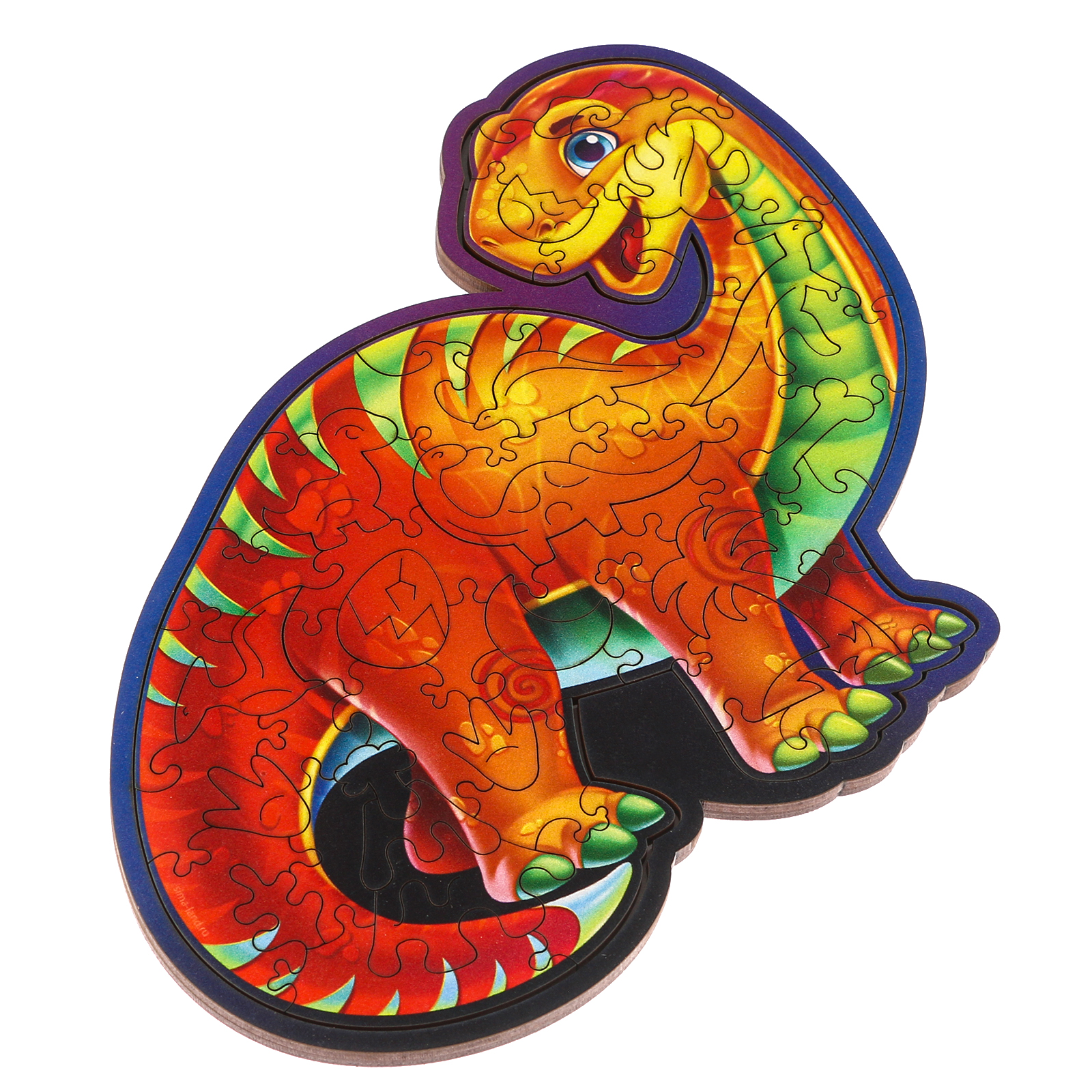 Пазл Лесная мастерская деревянный - фото 4