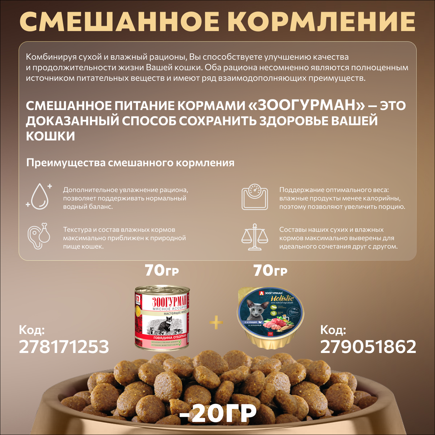 Корм для кошек Зоогурман Ferma Sensitive 1.5кг форель-треска полнорационный сухой - фото 2