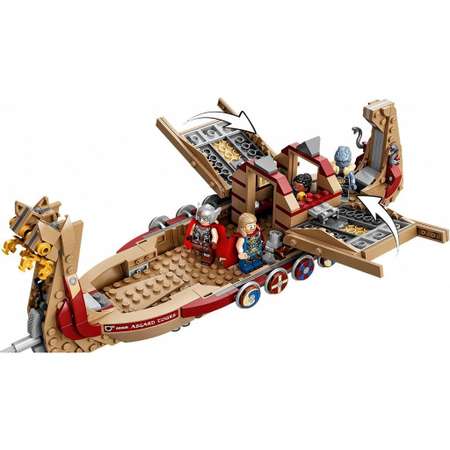 Конструктор LEGO Marvel Super Heroes The Goat Boat блочный