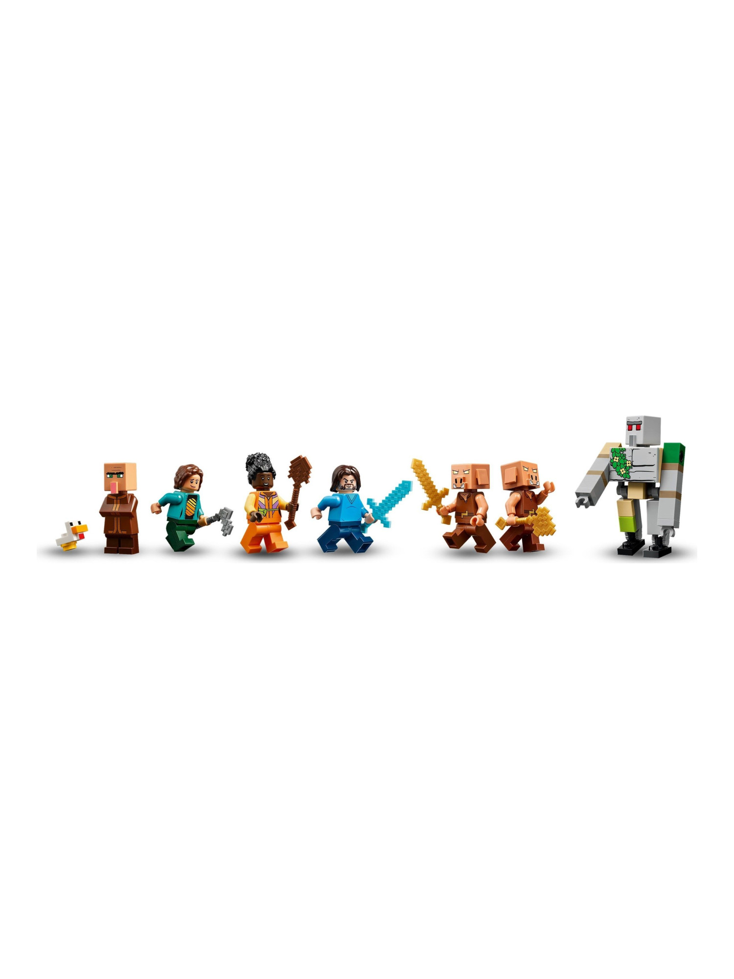 Конструктор LEGO Minecraft Нападение на деревню 555 дет. - фото 9