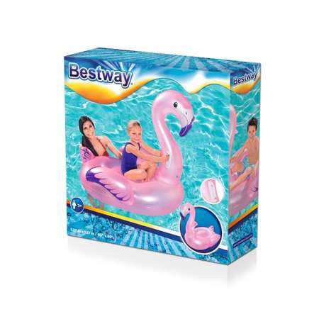 Игрушка надувная Bestway для катания верхом Фламинго 41122