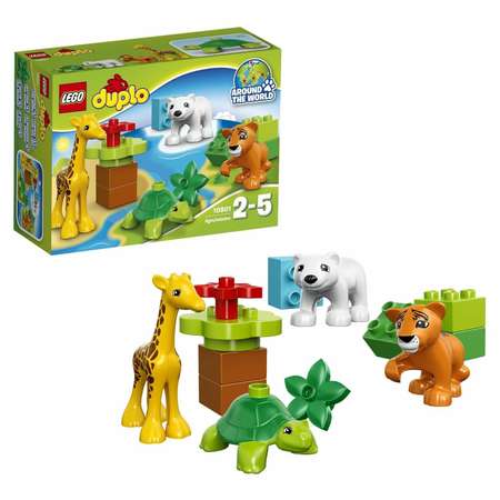 Конструктор LEGO DUPLO Вокруг света: малыши блочный