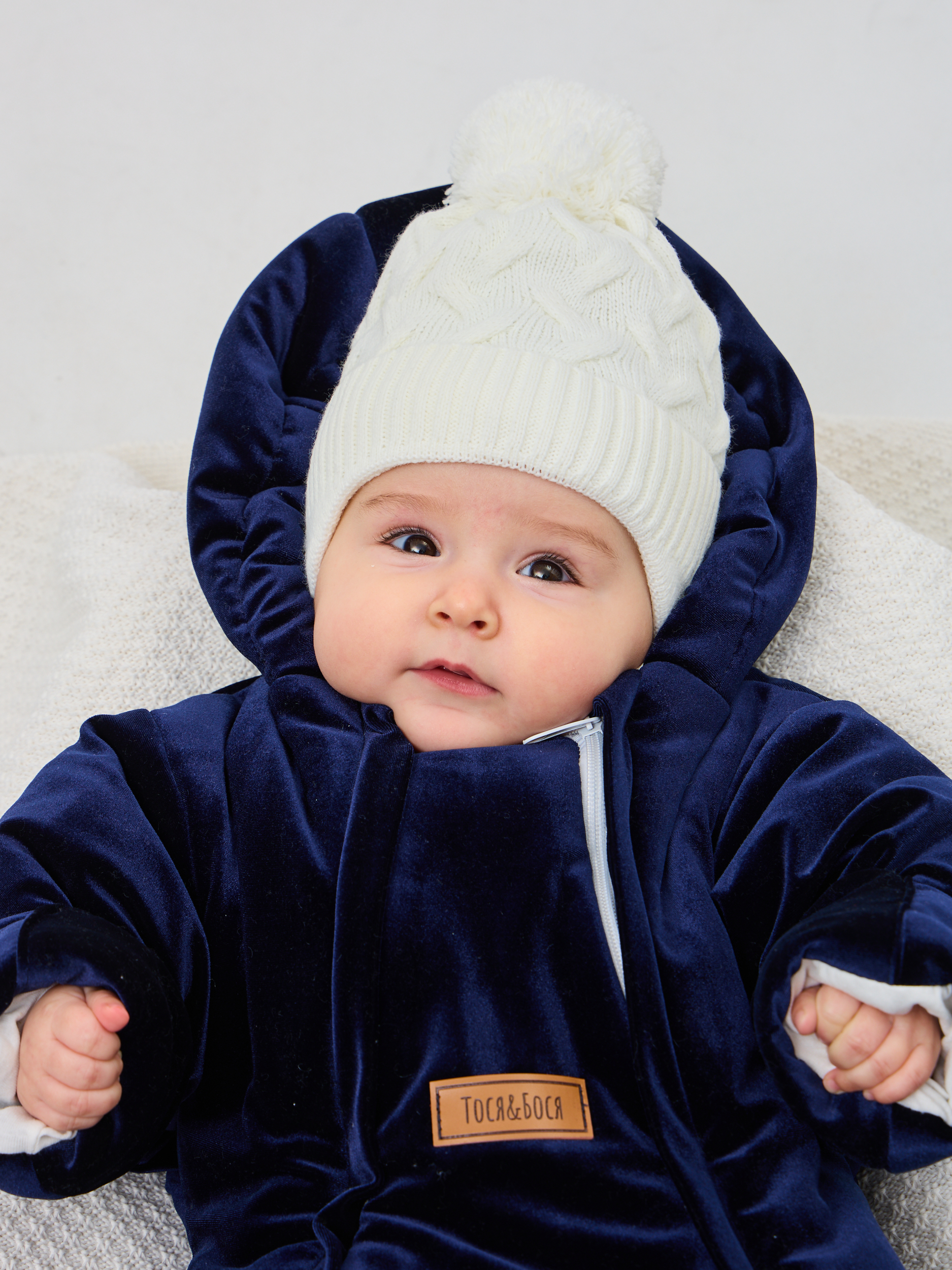 Конверт на выписку ТОСЯ БОСЯ Смокинг синий - фото 16