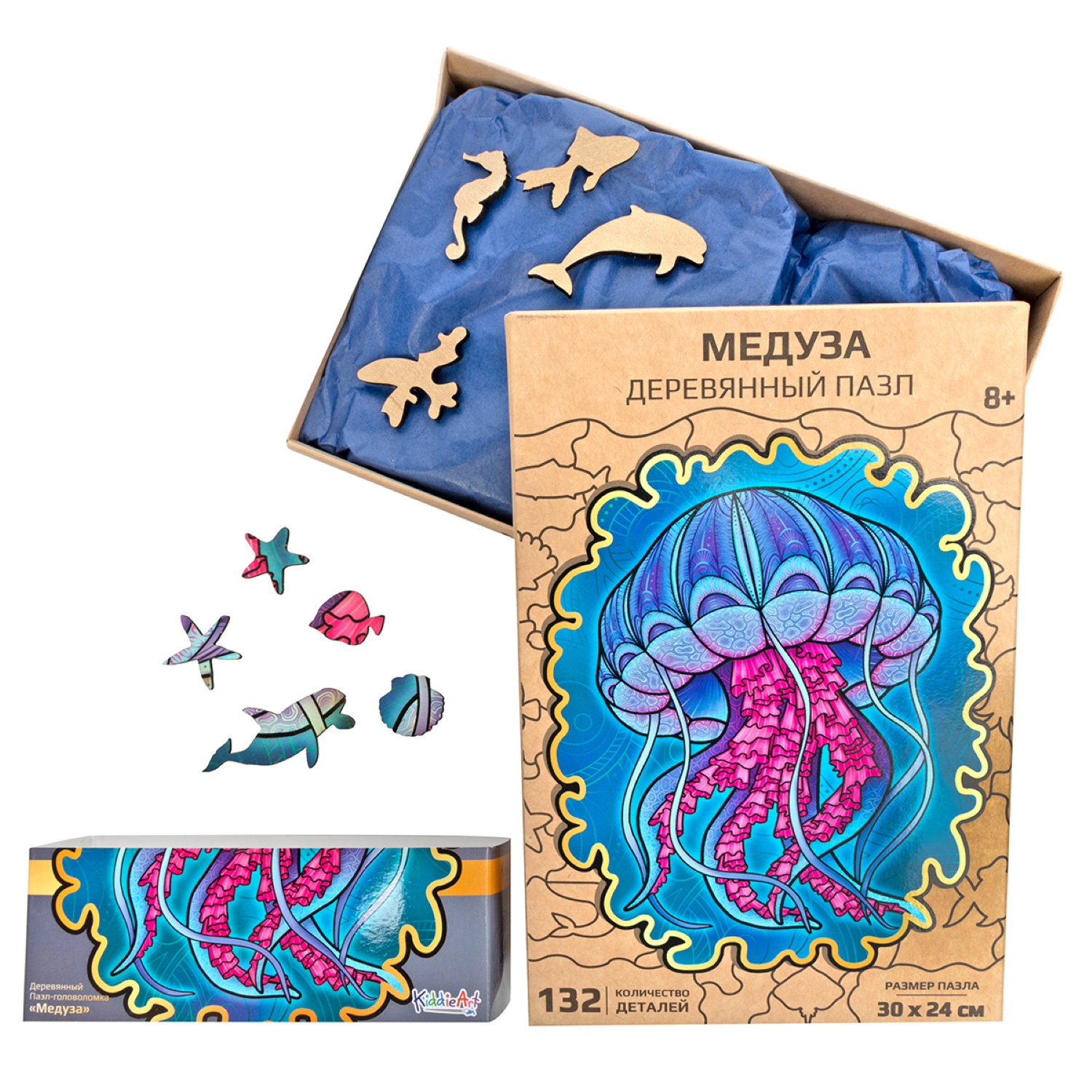 Пазл KiddieArt деревянный - фото 8