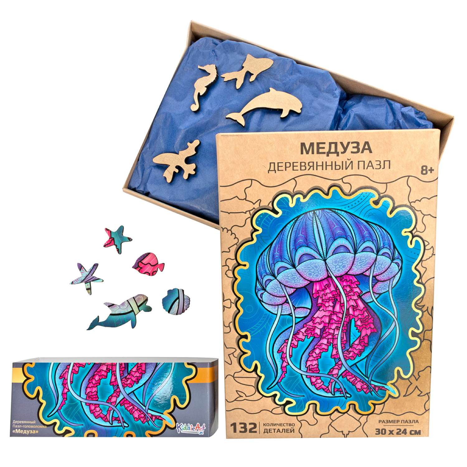 Пазл KiddieArt деревянный - фото 8