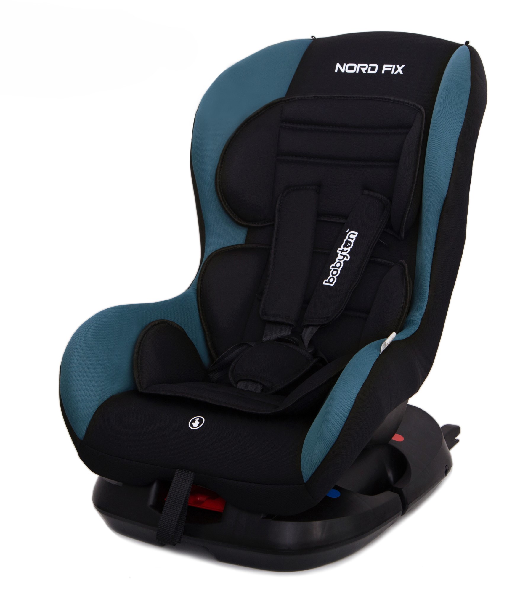 Автокресло Babyton Nord Fix Black-Red Isofix 0+/1 (0-18 кг) черный - фото 1