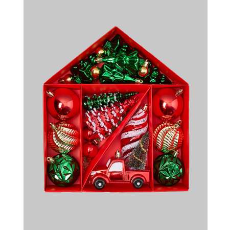 Набор ёлочных украшений FUTURINO Home 25 шт.