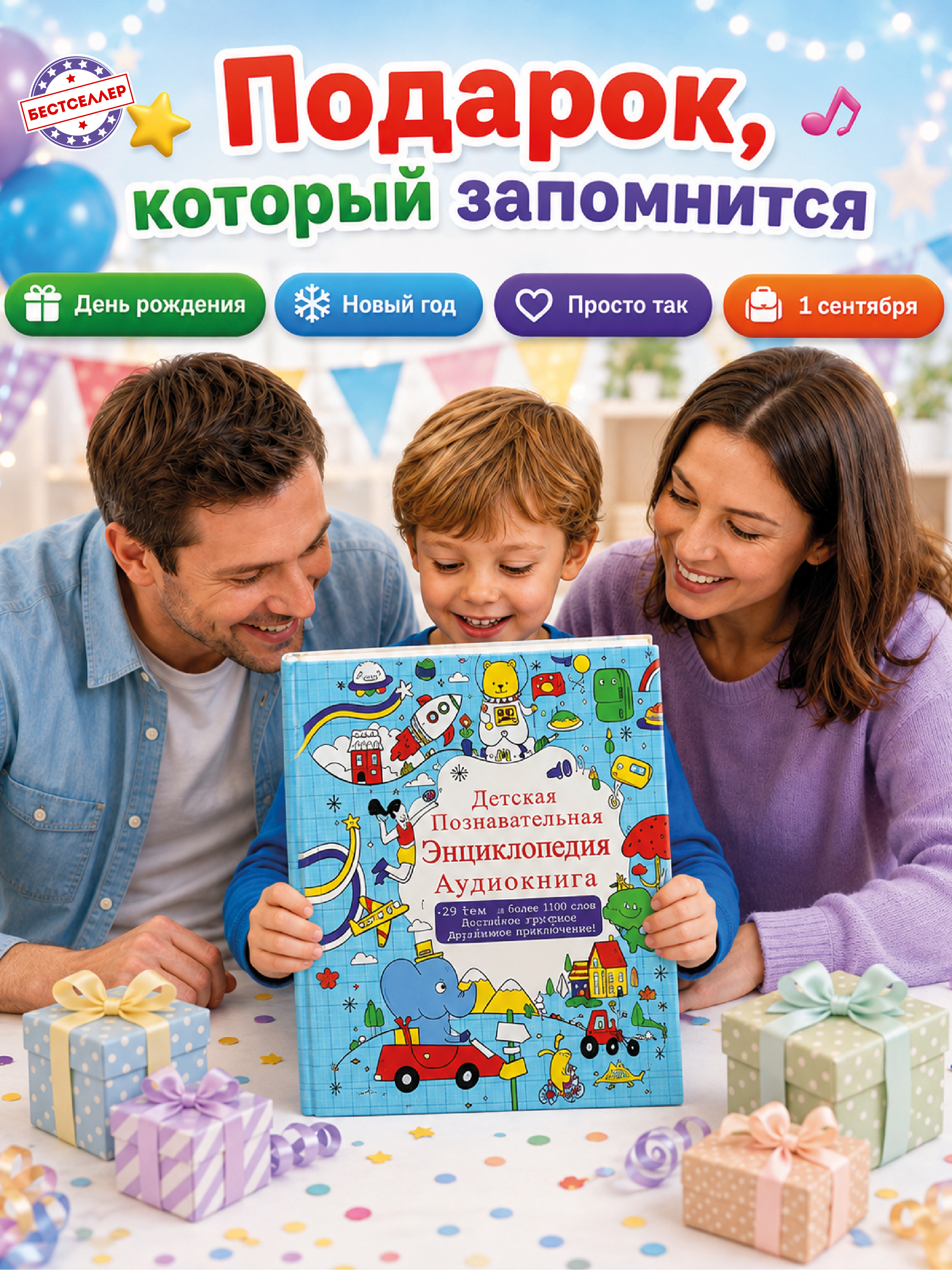 Обучающая книжка-плакат Бестселлер Развивающая энциклопедия для детей - фото 16