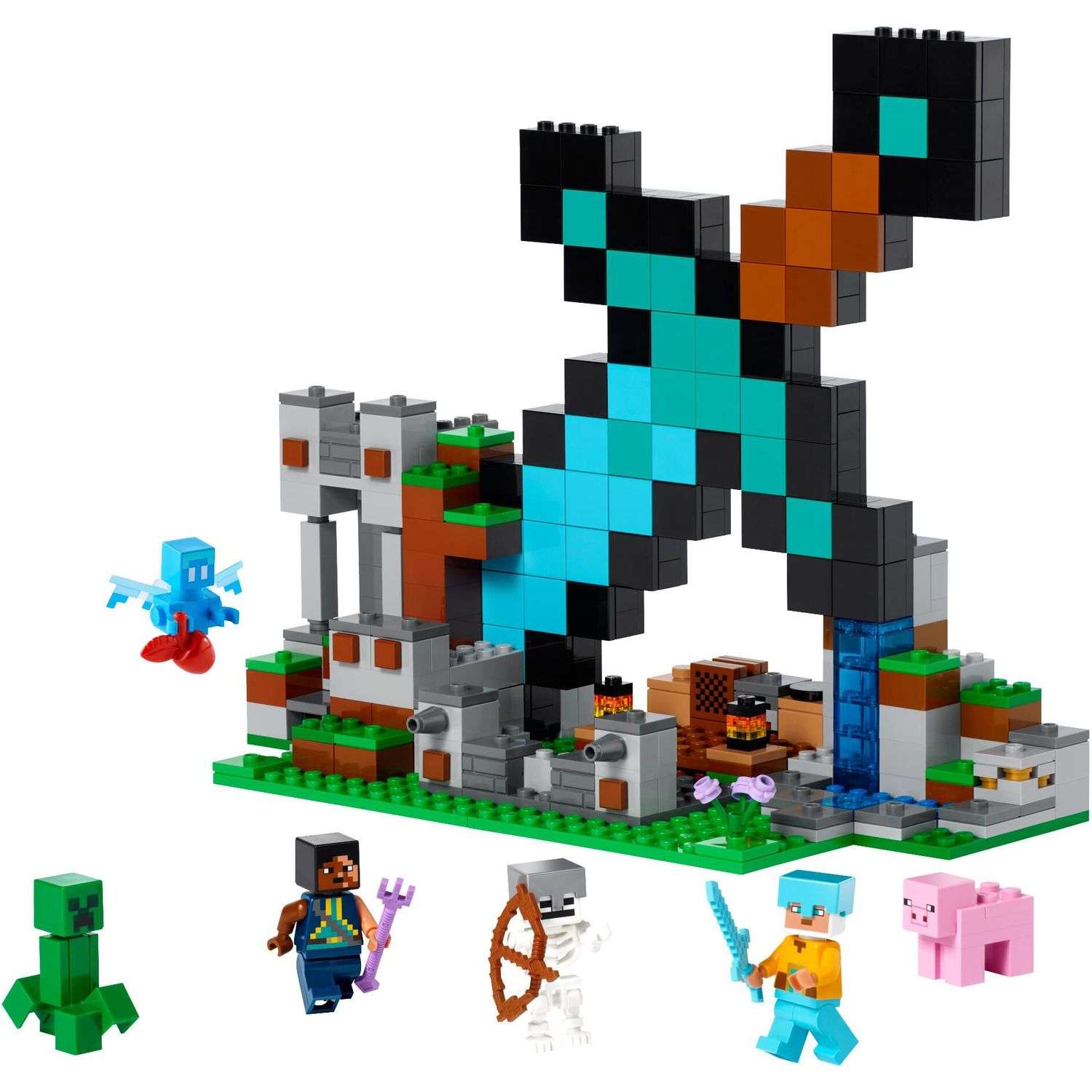 Конструктор LEGO Minecraft The Sword Outpost 427 дет. - фото 2
