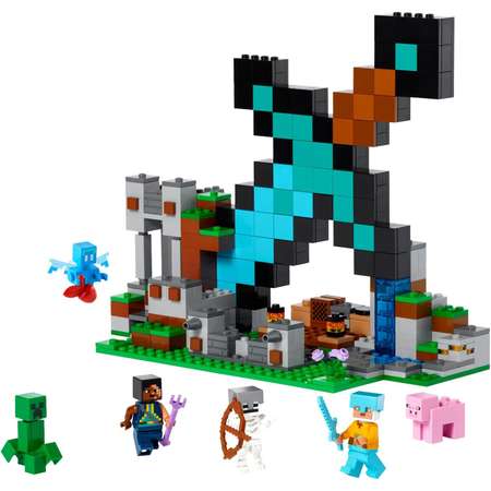 Конструктор LEGO Minecraft The Sword Outpost блочный
