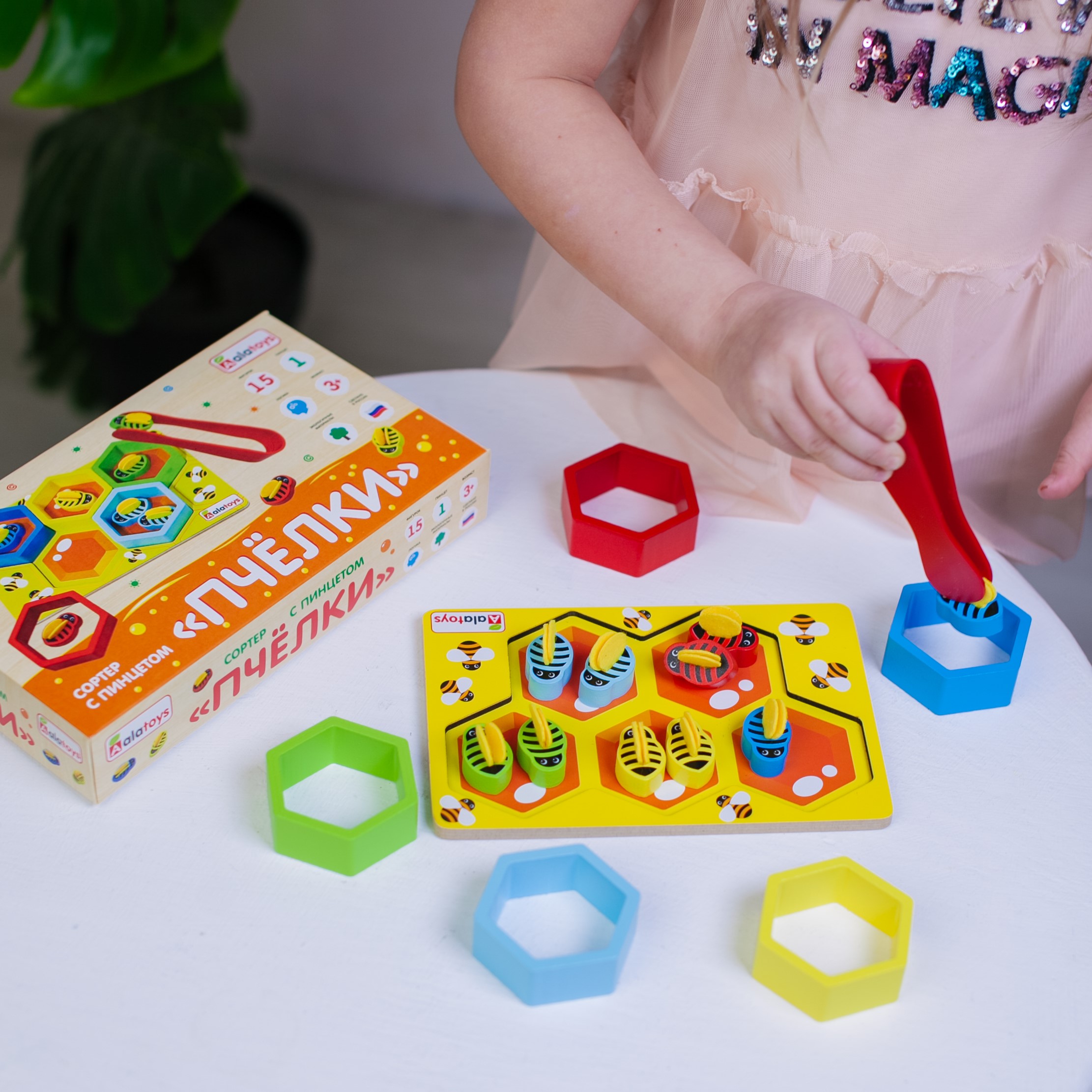 Игрушка Alatoys сортер Детский деревянный в ассортименте - фото 8
