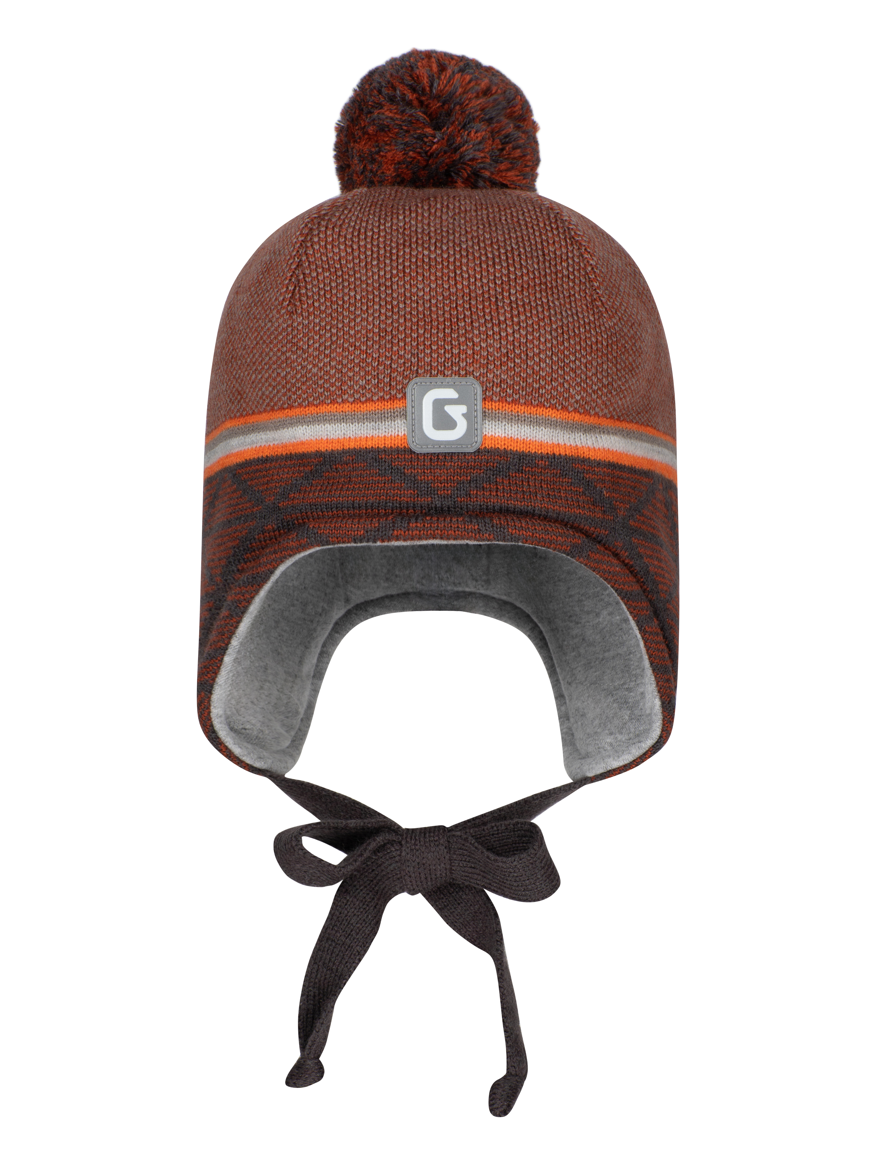 Шапка GUSTI GW25AC1219B-BROWN - фото 1