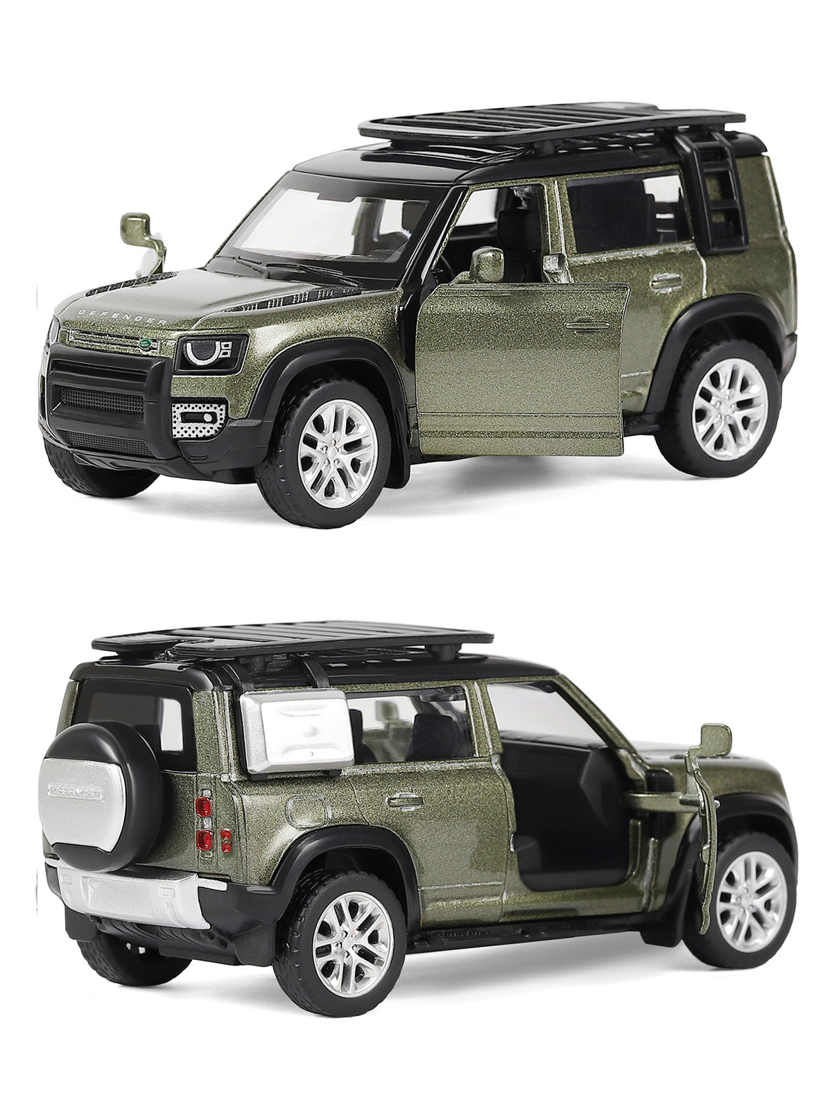 Внедорожник АВТОпанорама Land Rover Defender 110 1:43 JB1251496 - фото 6