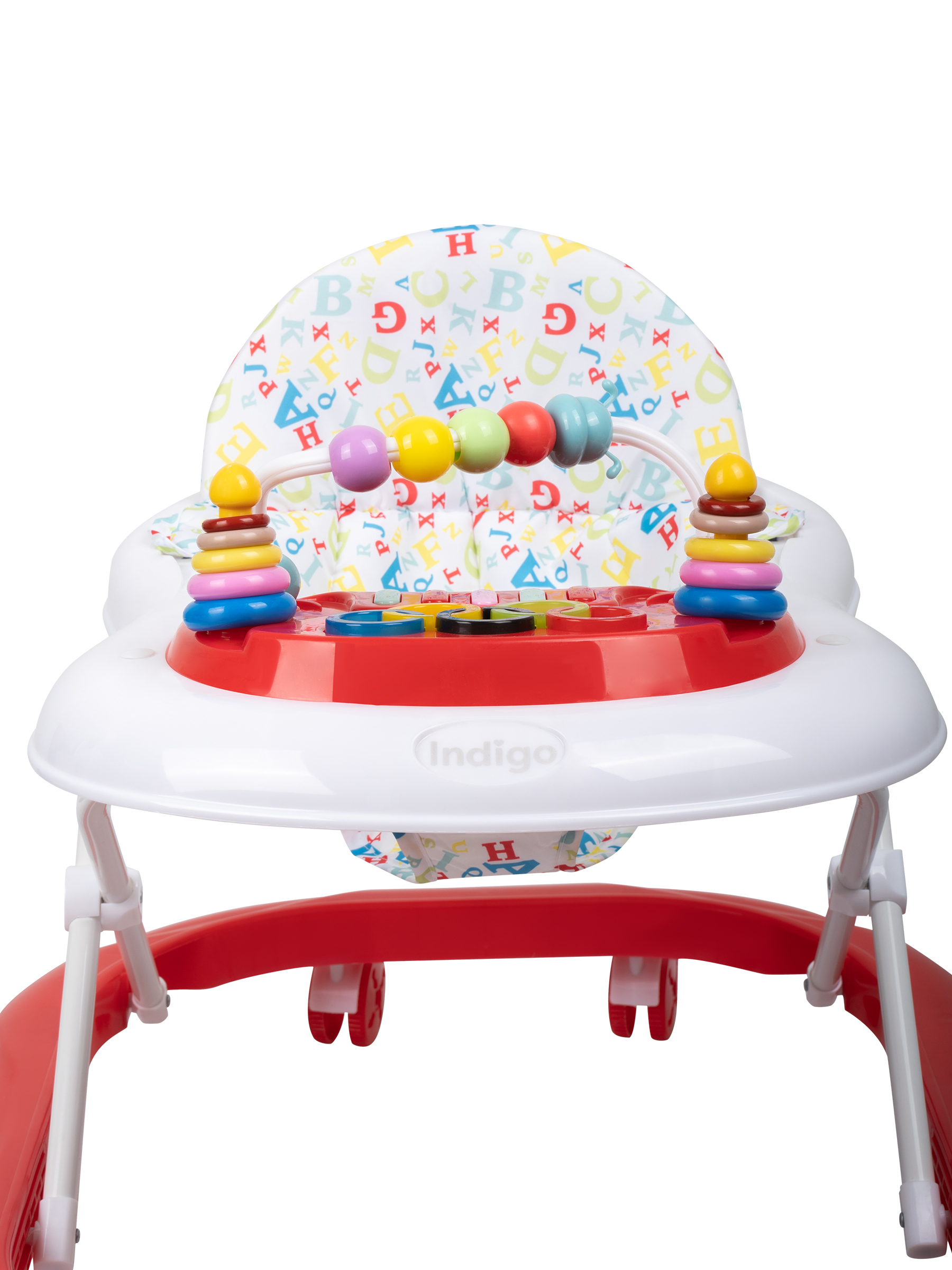 Ходунки Indigo Abc красный - фото 8
