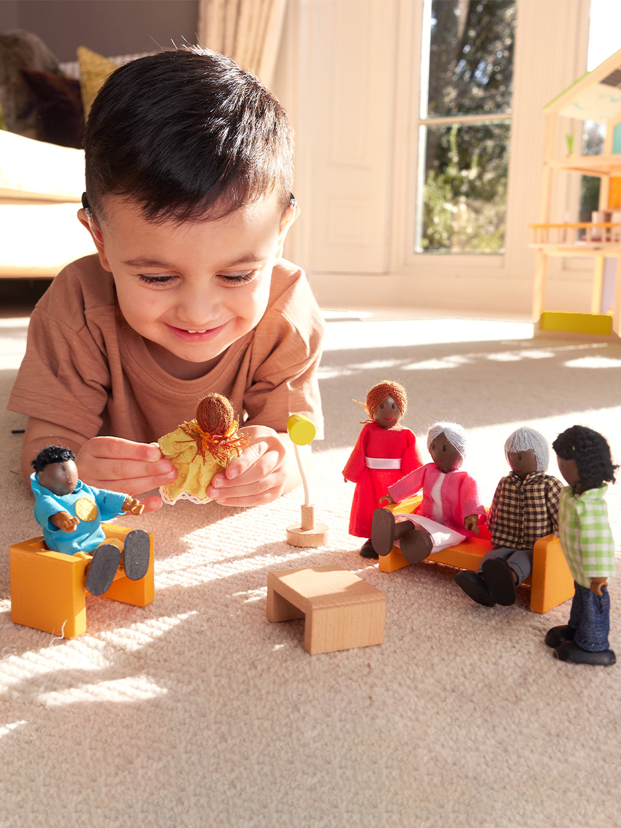 Кукла мини Hape E3501_HP - фото 1